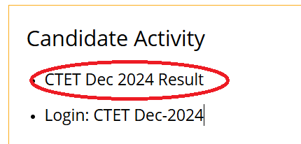CTET December Scorecard 2025 Download